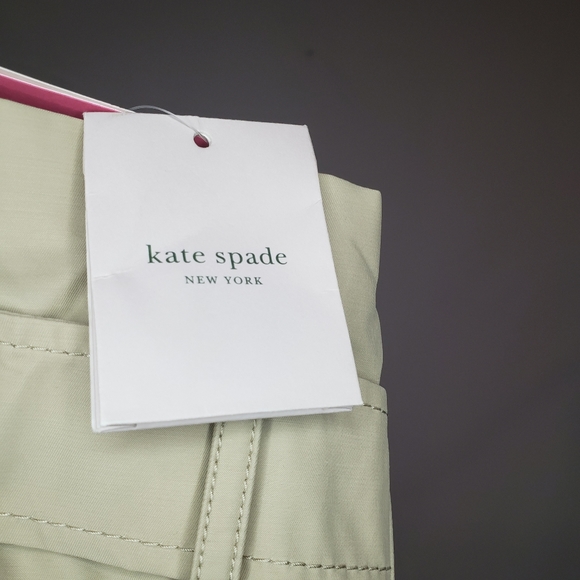 NWT Kate Spade Scalloped Edge Belted Trench Coat - Picture 14 of 16